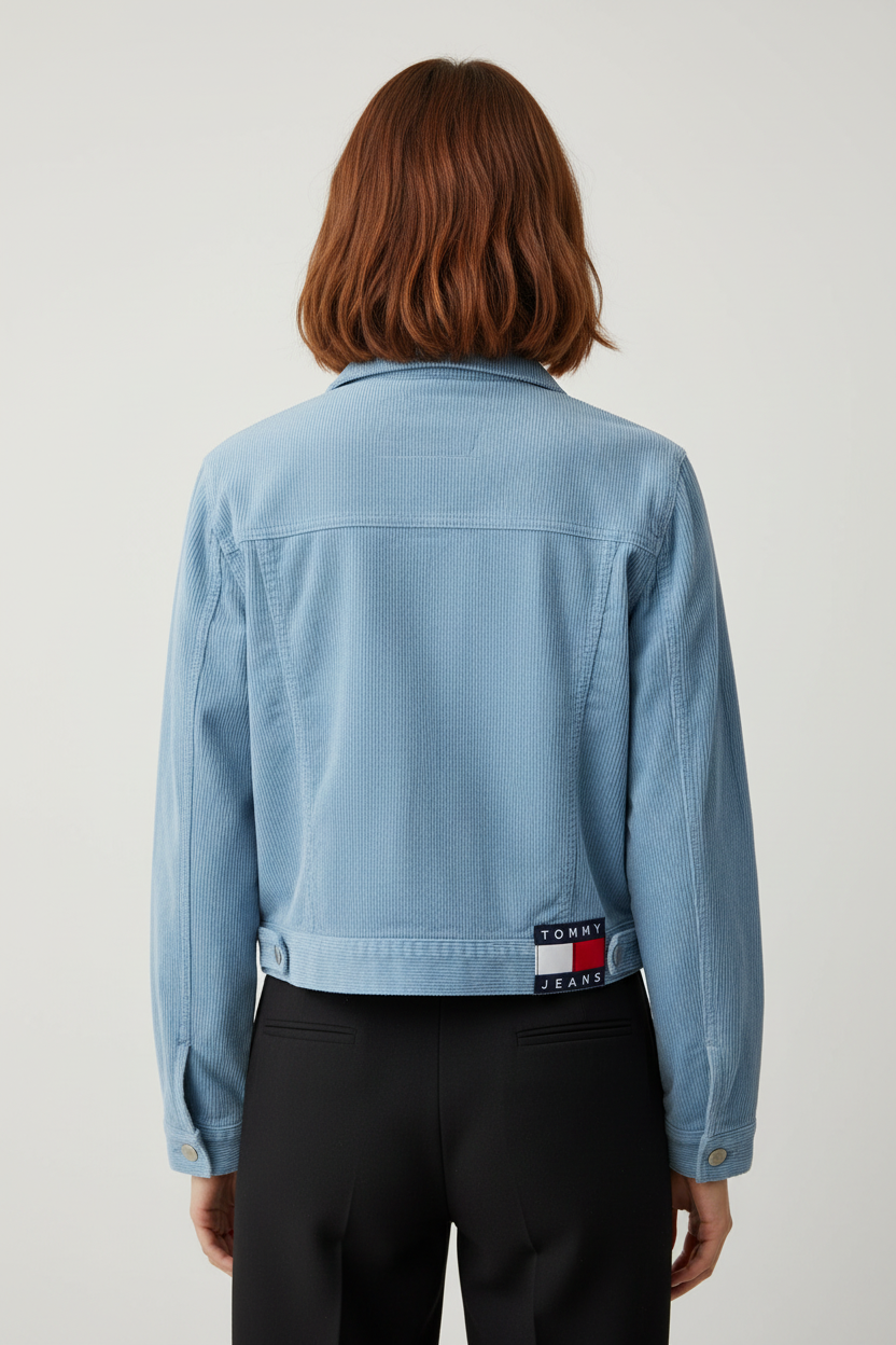 Tommy Hilfiger Jeans Damen Jacke Blau Größe S