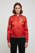 Diesel Damen Bomberjacke Rot Größe S