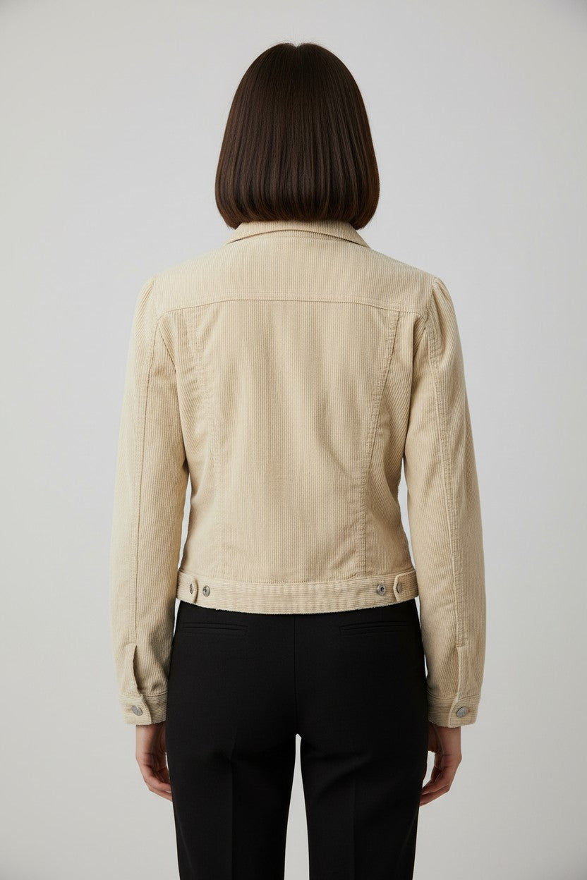 Diesel Damen Jacke Beige Größe S