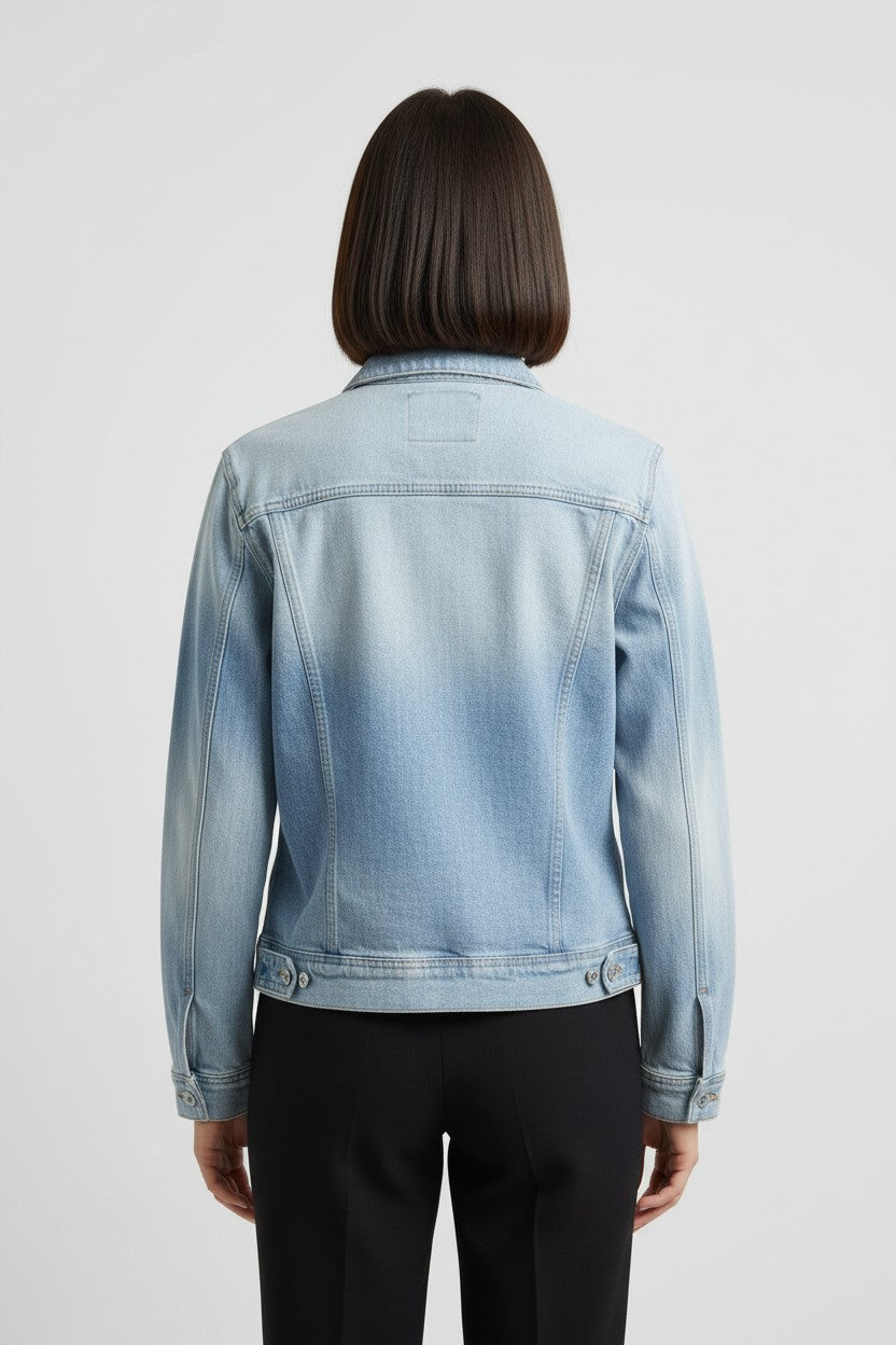 Diesel Damen Jeansjacke Blau Größe XXL