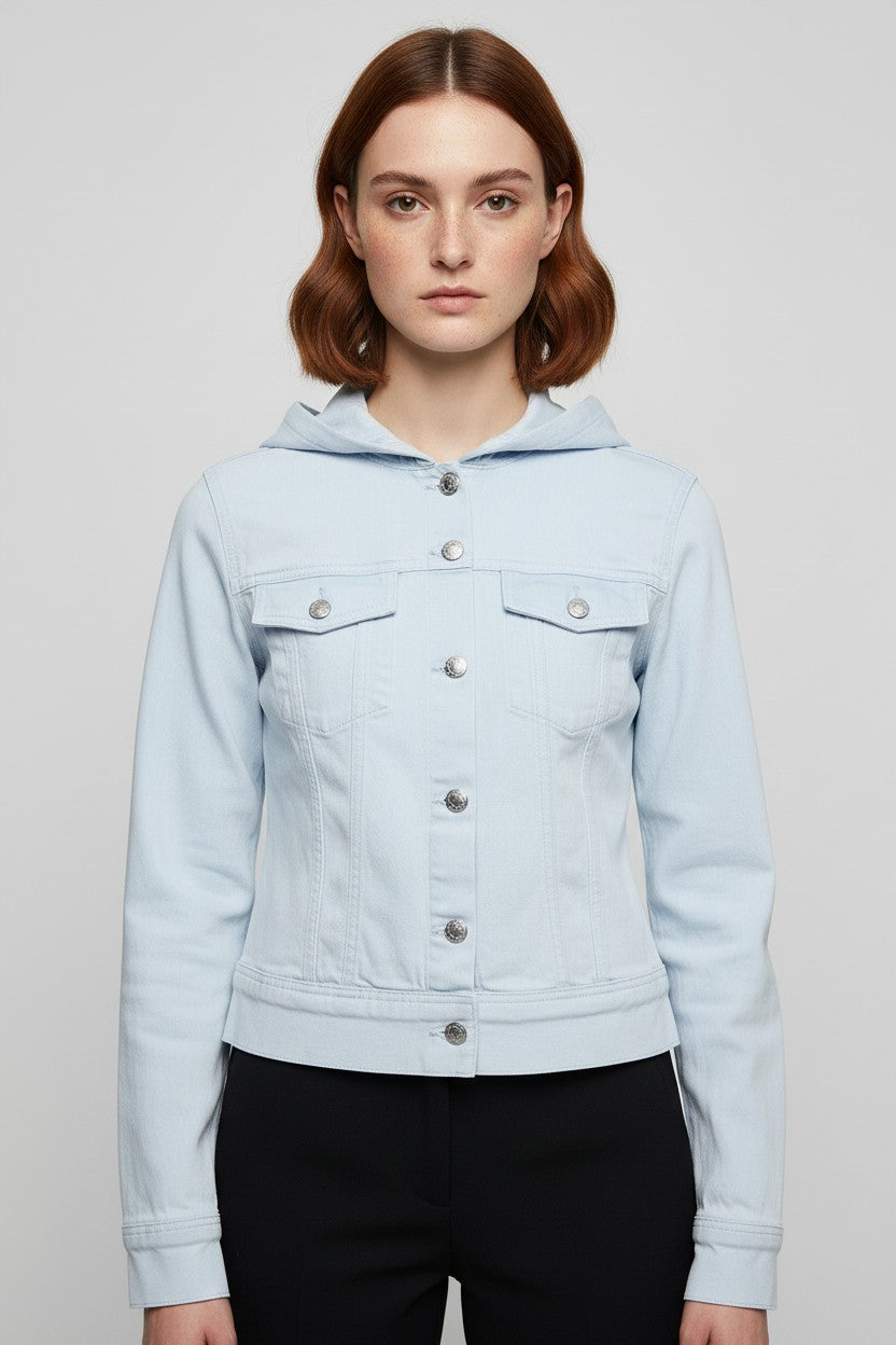 ESPRIT Damen Jeansjacke Blau Größe L