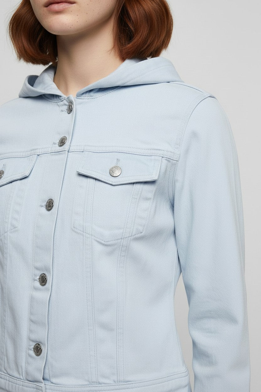 ESPRIT Damen Jeansjacke Blau Größe L
