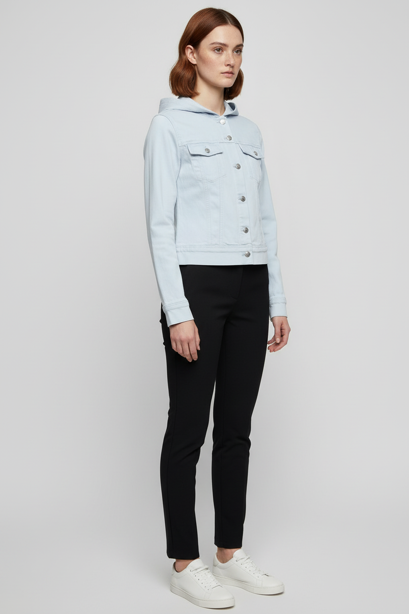 ESPRIT Damen Jeansjacke Blau Größe L