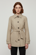 ESPRIT Damen Trenchcoat Beige Größe M