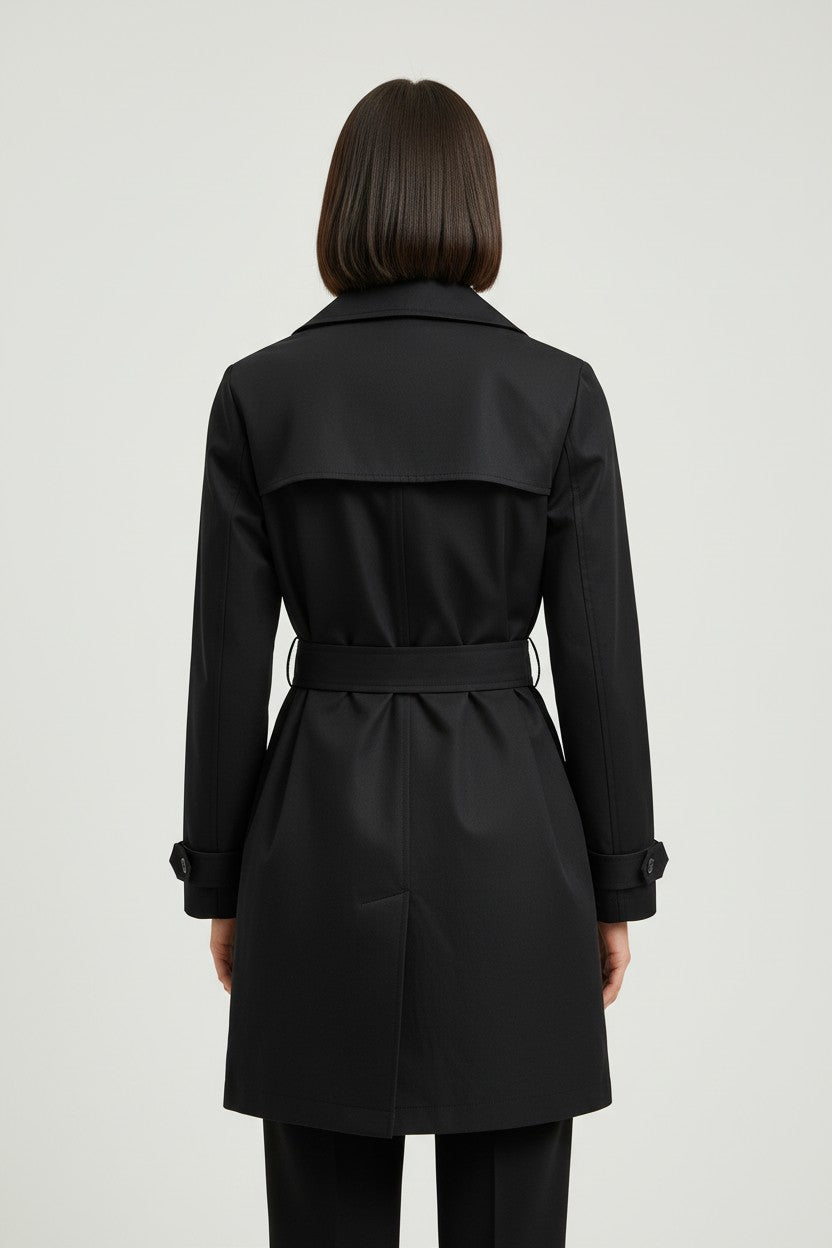 ESPRIT Damen Trenchcoat Grau Größe XS