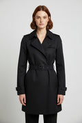 ESPRIT Damen Trenchcoat Schwarz Größe XL
