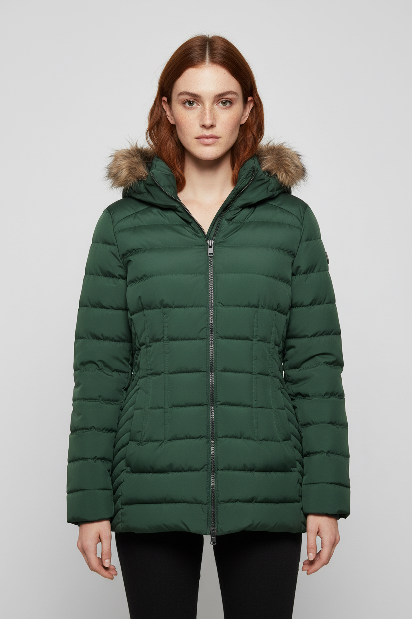 ESPRIT Damen Winterjacke Grün Größe XXL
