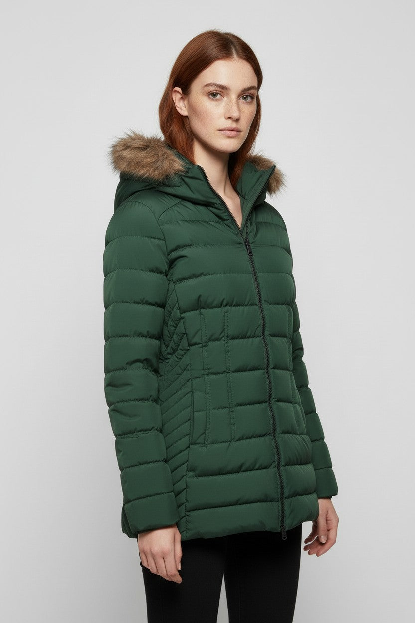 ESPRIT Damen Winterjacke Grün Größe XXL