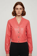 Guess Damen Bomberjacke Rot Größe S