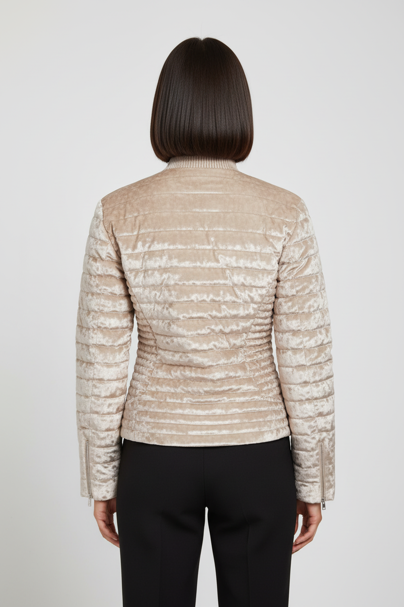Guess Damen Leichte Jacke Beige Größe S