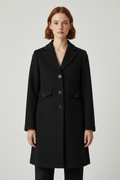 Miss Sixty Damen Mantel Schwarz Größe L