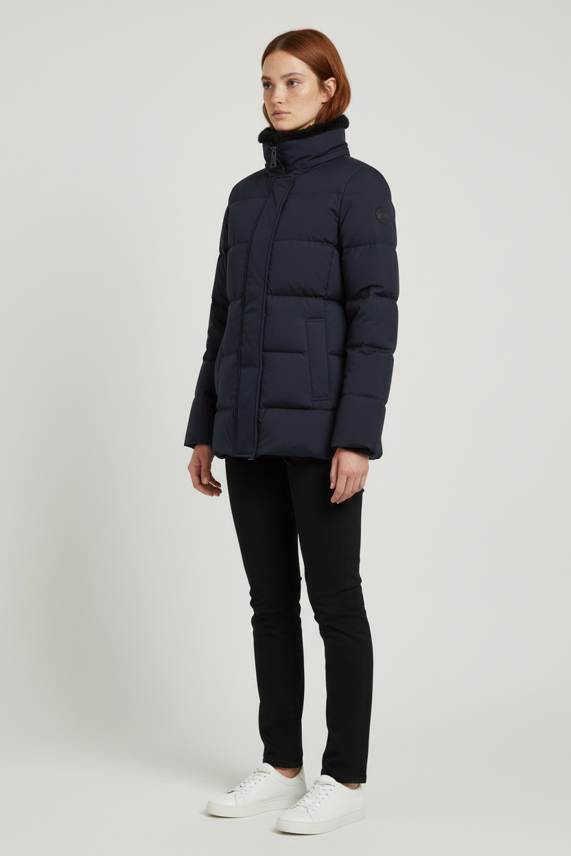Tommy Hilfiger Damen Daunenjacke Blau Größe XS