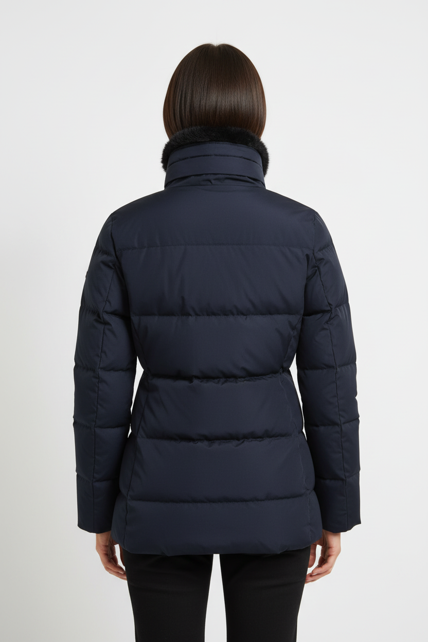 Tommy Hilfiger Damen Daunenjacke Blau Größe XS