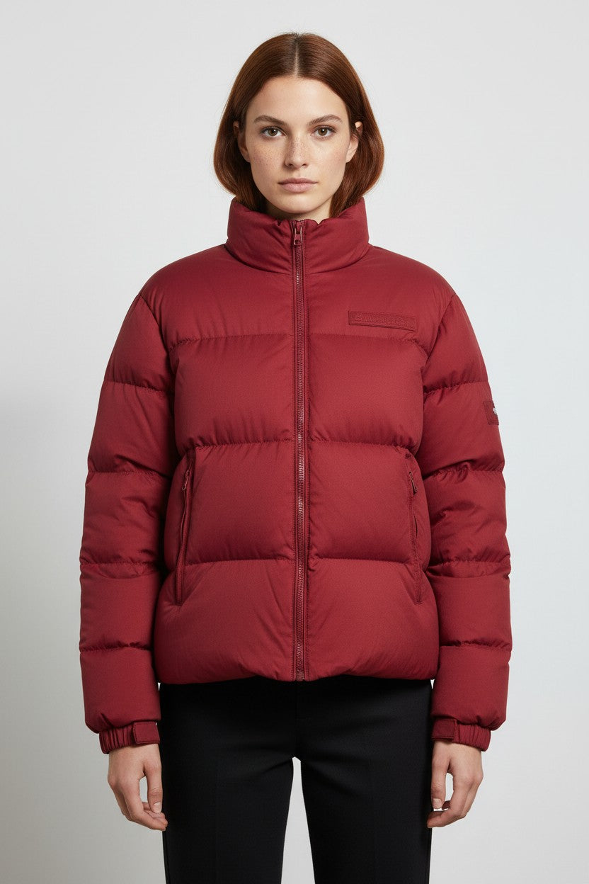 Tommy Hilfiger Damen Daunenjacke Rot Größe XXL