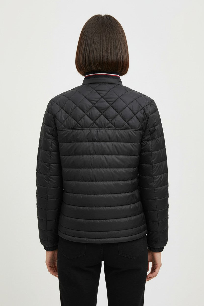 Tommy Hilfiger Damen Leichte Jacke Schwarz Größe L