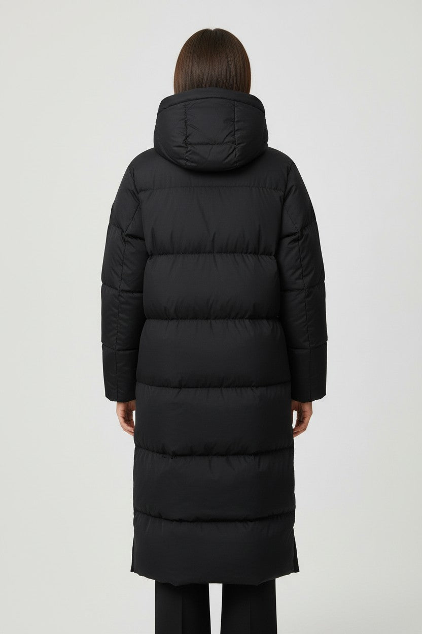 Tommy Hilfiger Damen Wintermantel Grau Größe M
