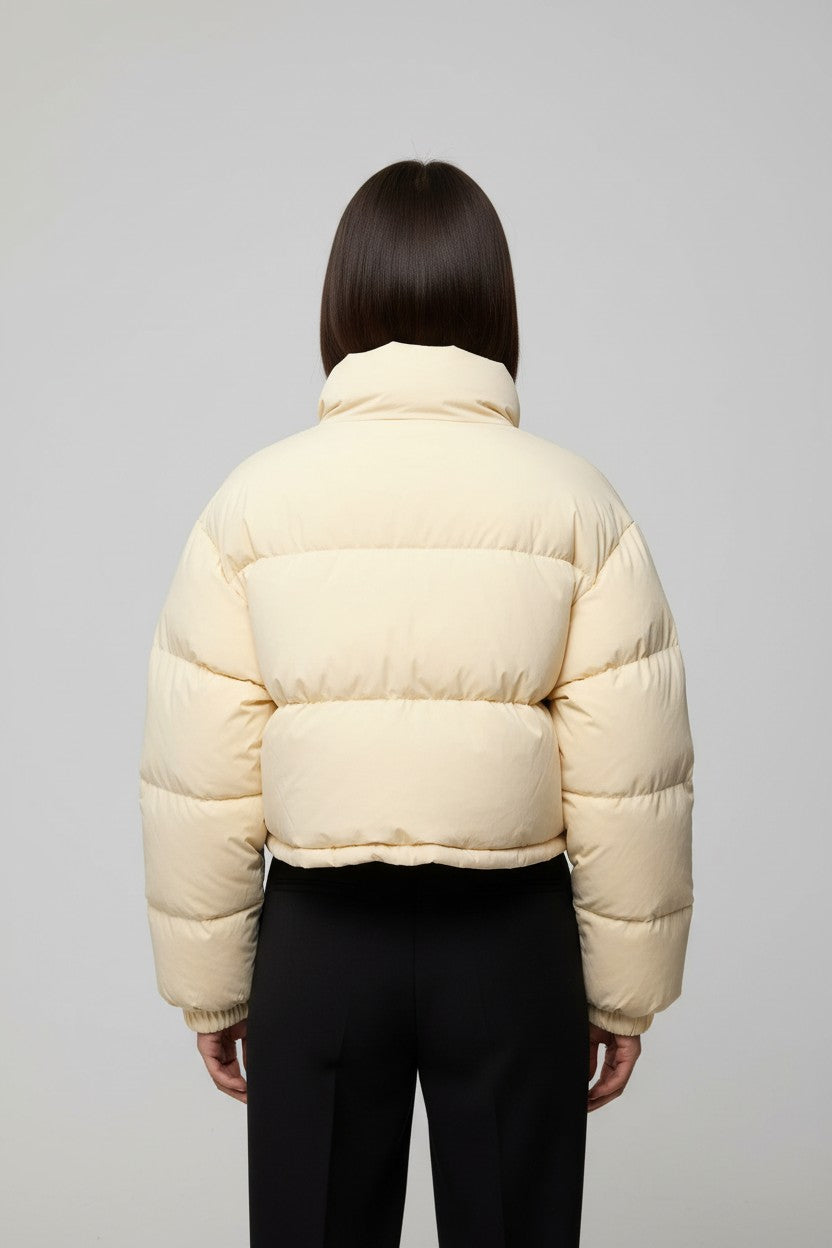 Tommy Hilfiger Jeans Damen Winterjacke Beige Größe XS