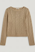 Lauren Ralph Lauren Damen Strickpullover Gold Größe XL
