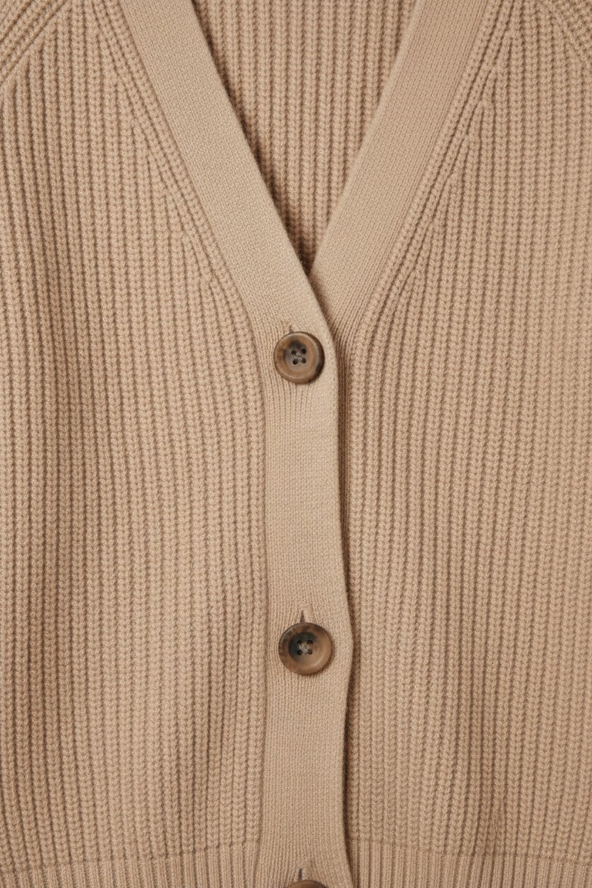 Marc O'Polo Damen Strickjacke Beige Größe XL