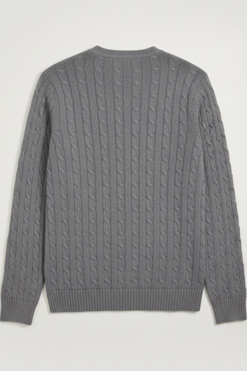 Polo Ralph Lauren Damen Strickjacke Grau Größe XL