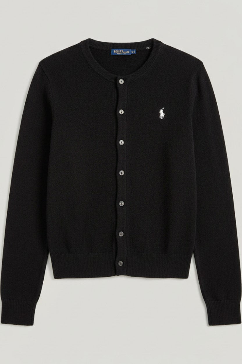Polo Ralph Lauren Damen Strickjacke Schwarz Größe XL