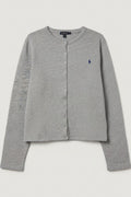 Ralph Lauren Damen Strickjacke Grau Größe XL
