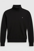 Tommy Hilfiger Damen Rollkragenpullover Schwarz Größe XL