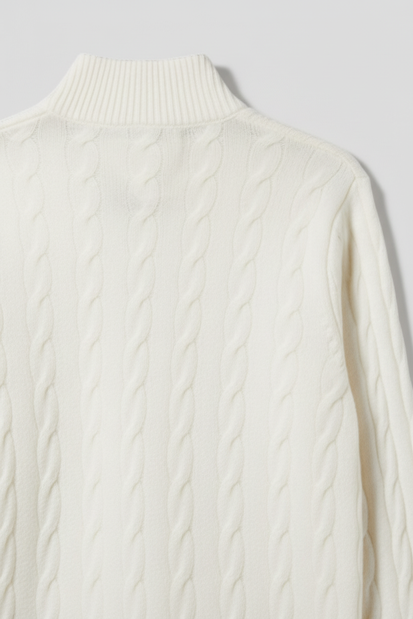 Tommy Hilfiger Damen Strickpullover Weiß Größe XL