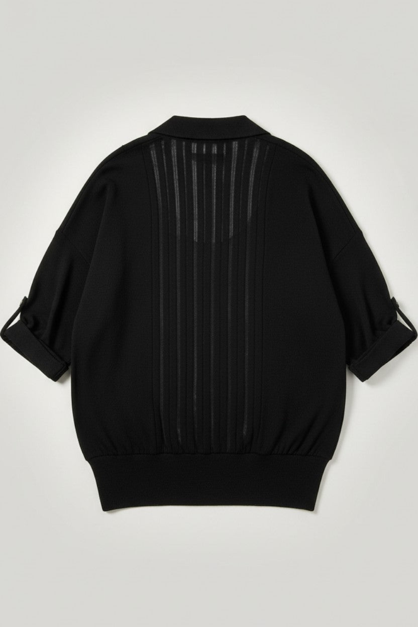 COS Damen Strickpullover Schwarz Größe XL