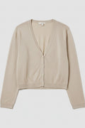 Lauren Ralph Lauren Damen Strickjacke Gold Größe XL
