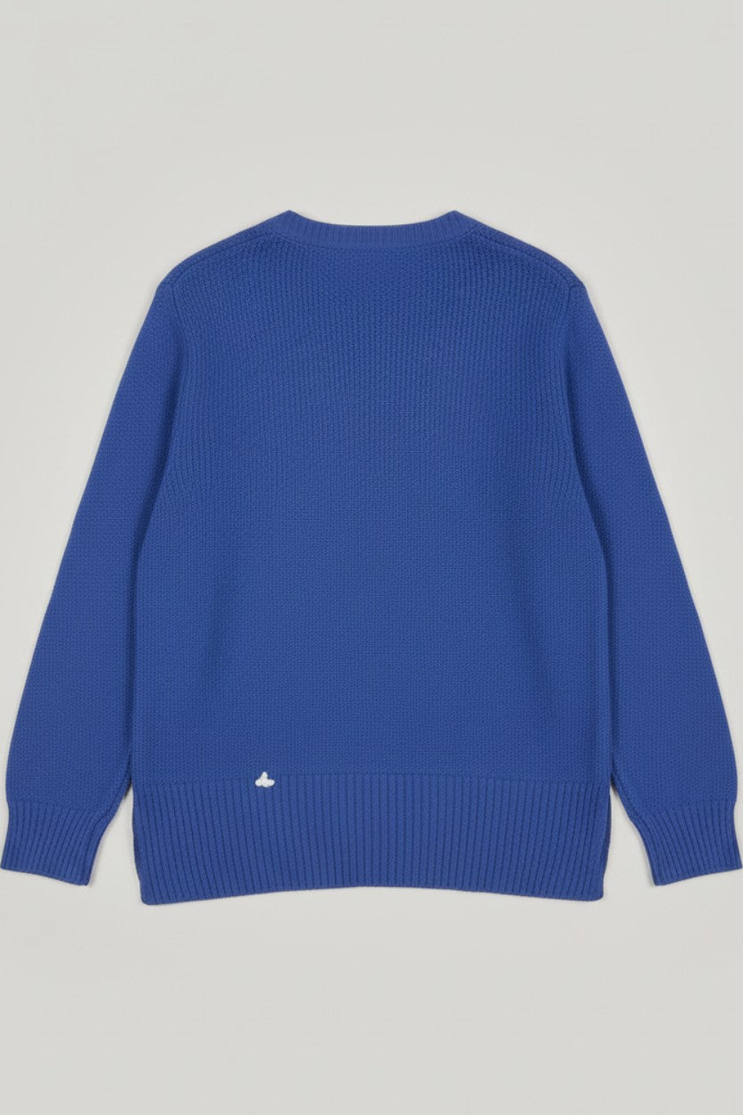 Lauren Ralph Lauren Damen Strickpullover Blau Größe XL