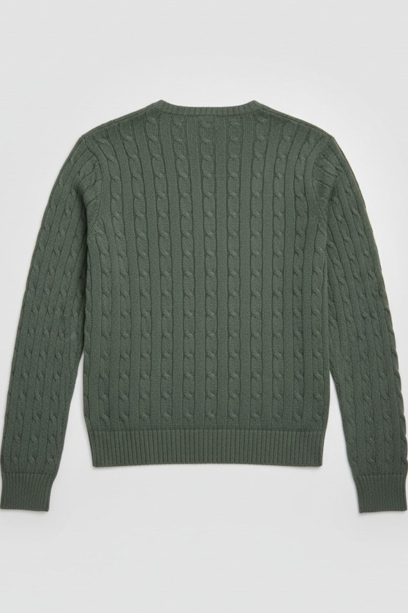 Polo Ralph Lauren Unisex Strickpullover Grün Größe XL