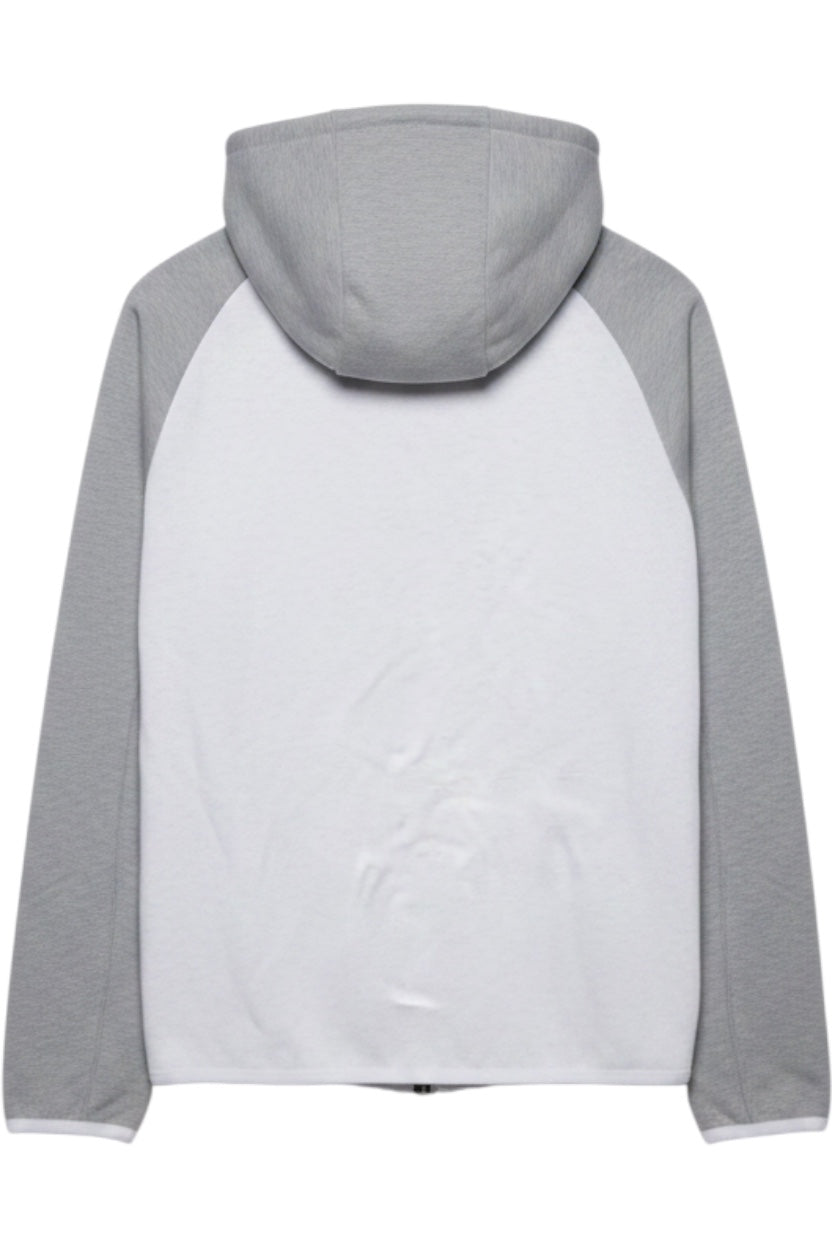 Nike Kapuzenjacke Weiß/Grau – Größe L