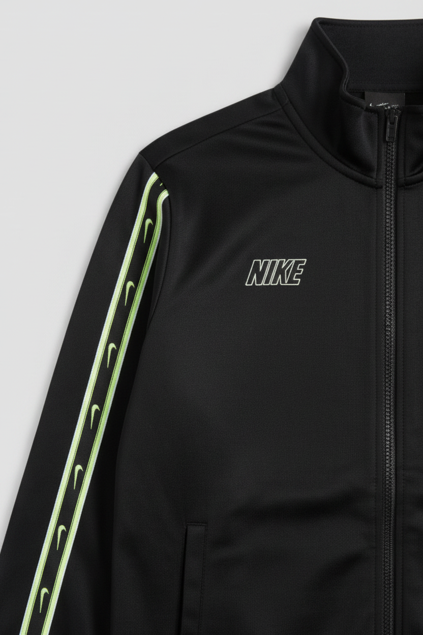 Nike Herren Trainingsjacke Schwarz Gelb Größe S