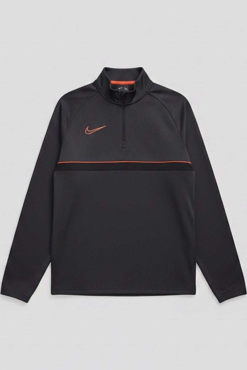 Nike Herren Trainingsoberteil Grau Orange Größe L