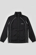 Asics Herren Trainingsjacke Schwarz Grau Größe L