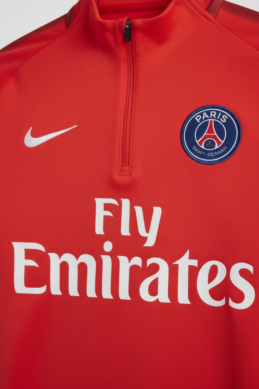 Nike Herren Trainingsoberteil Rot Blau Größe L