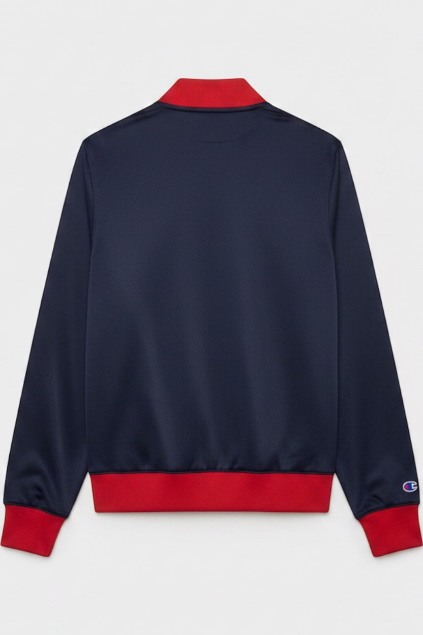 Champion Herren Trainingsjacke Blau Rot Größe M