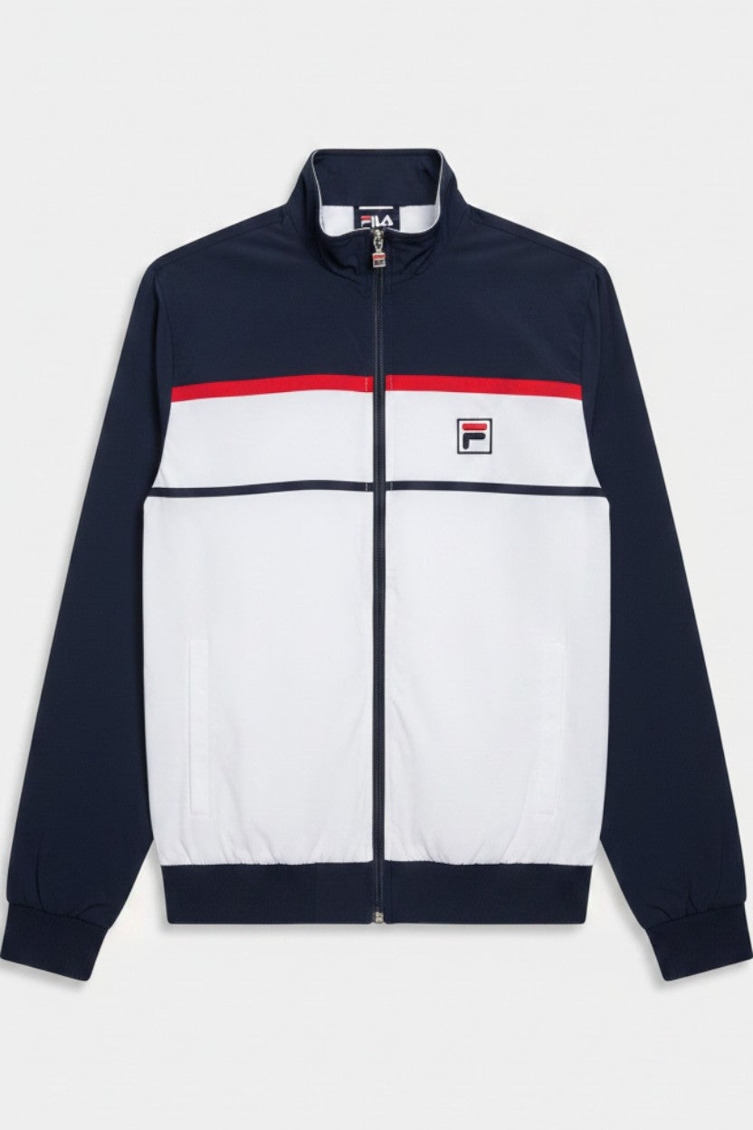Fila Herren Trainingsjacke Blau Weiß Rot Größe 50