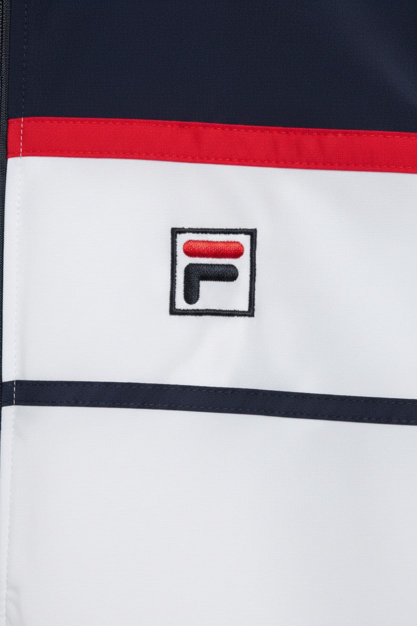 Fila Herren Trainingsjacke Blau Weiß Rot Größe 50