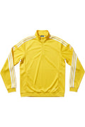 Adidas Herren Trainingsjacke Gelb Weiß Streifen Größe XL