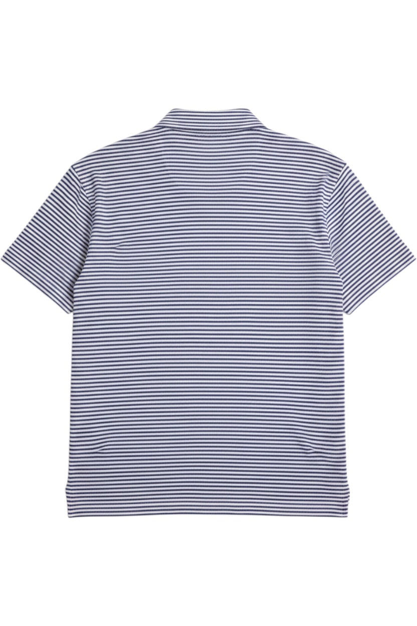 Polo Ralph Lauren Herren Poloshirt Pima Soft Touch Blau Weiß Größe XL