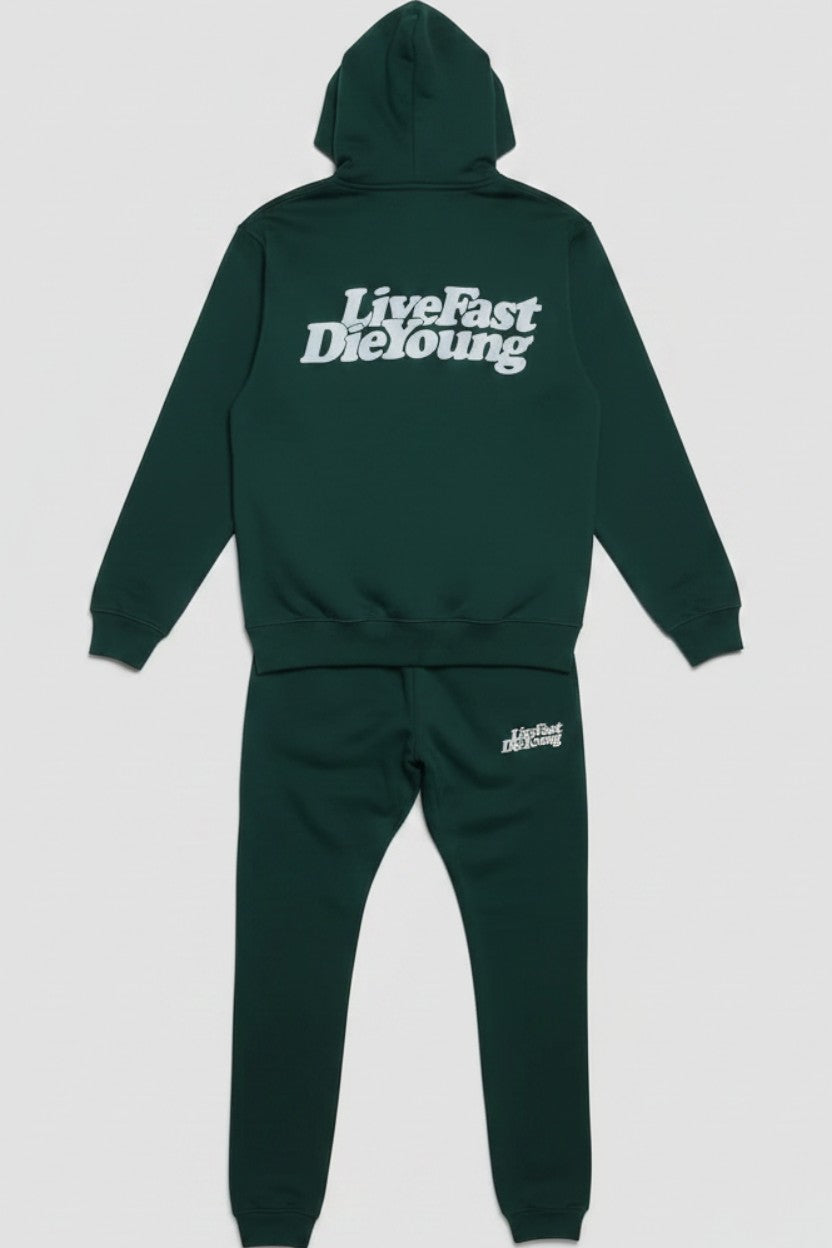Lfdy Unisex Freizeitanzug Grün Größe L