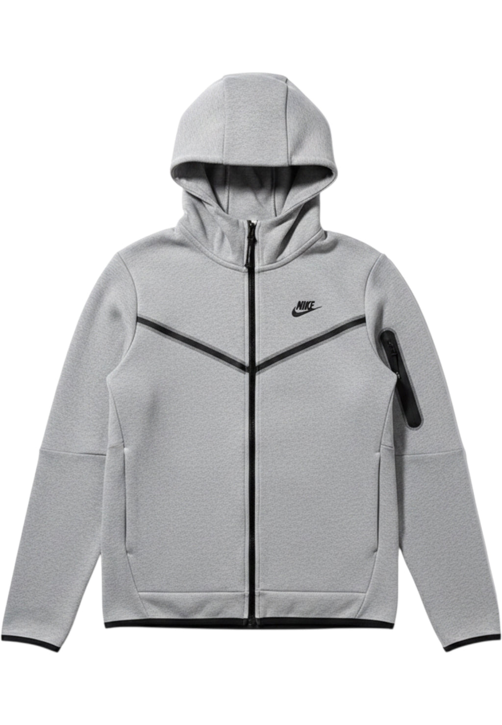 Nike Herren Kapuzenpullover Tech Fleece Grau Größe M
