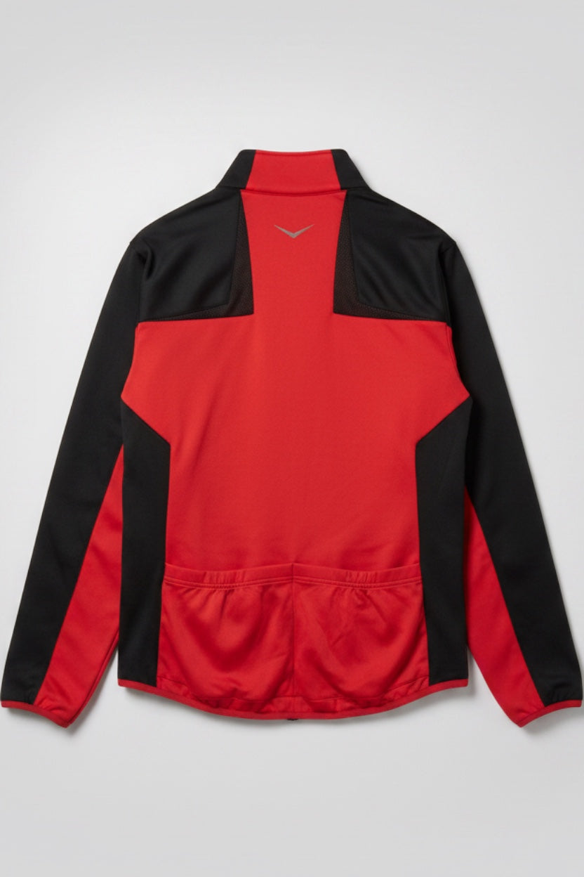 4 Sports Herren Trainingsjacke Rot Schwarz Größe XL