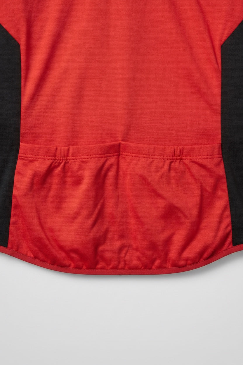 4 Sports Herren Trainingsjacke Rot Schwarz Größe XL