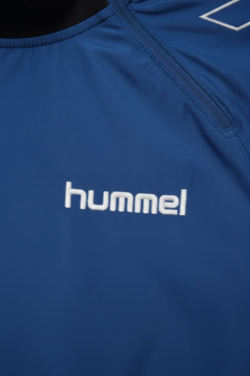 Hummel Unisex Trainingsjacke Blau Größe S