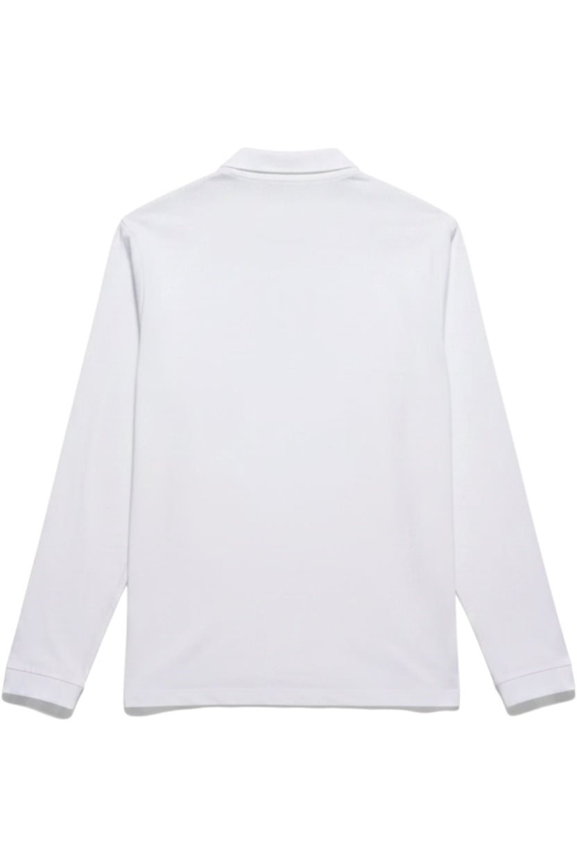 Hugo Boss Herren Henley Shirt Weiß Größe M