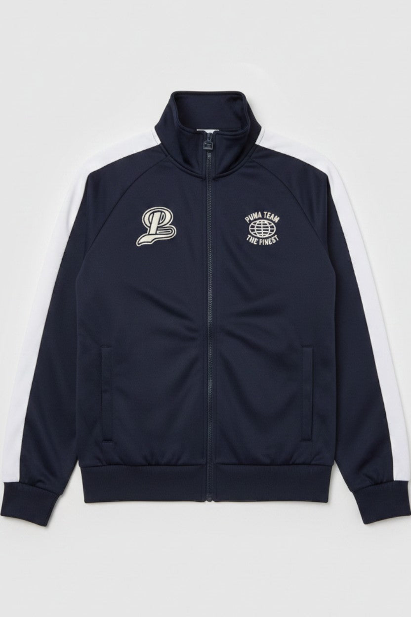 Puma Herren Trainingsjacke Blau Größe M