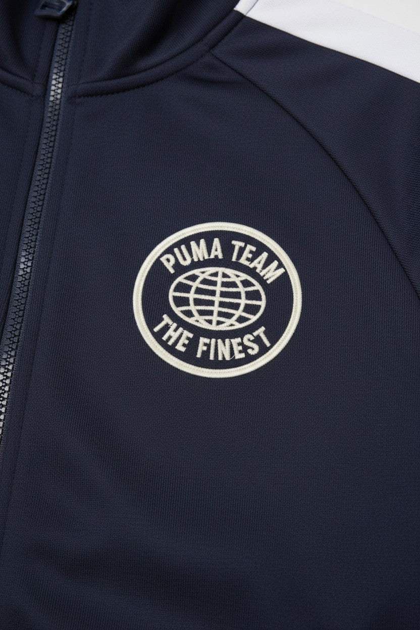 Puma Herren Trainingsjacke Blau Größe M